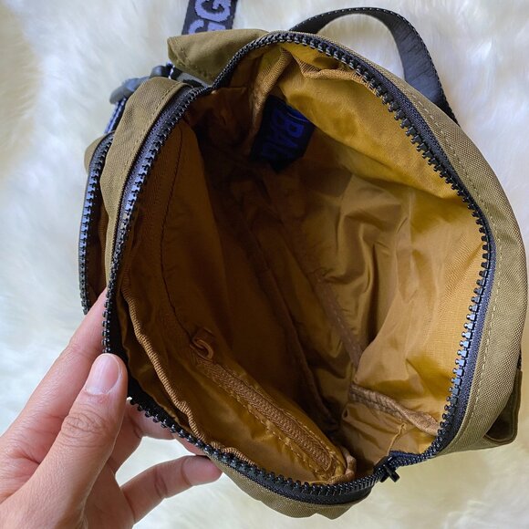 NWOT Baggu Fanny Pack - Kelp w/ OG White Logo Strap - Picture 4 of 7